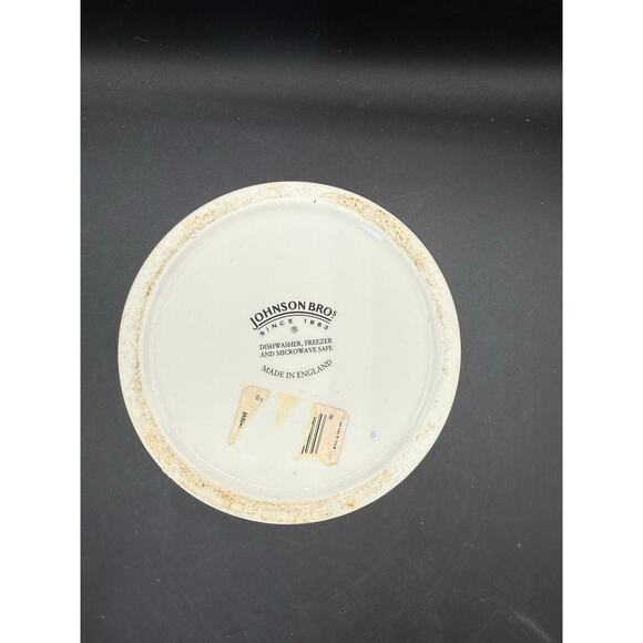 Johnson Bros Friendly Village Multicolor Transferware Lidded Canister - Picture 7 of 8